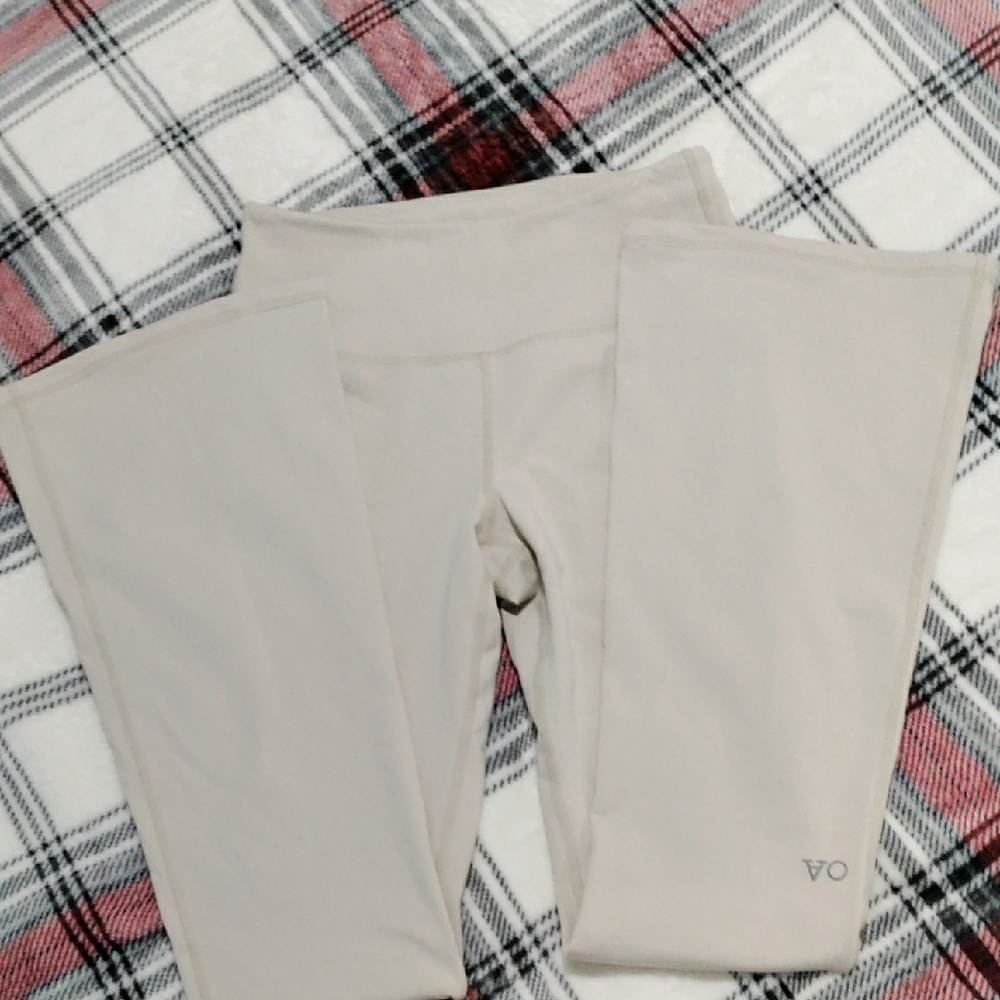 Cream Flared Pants - Picture 2 of 7